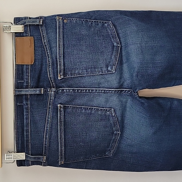 Madewell Jeans 9" High Rise Button Fly Frayed Cuffs Size 27T - Picture 4 of 13